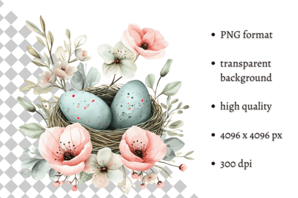 Download Watercolor Mint Easter Eggs Clipart - Eggs clipart Collection
