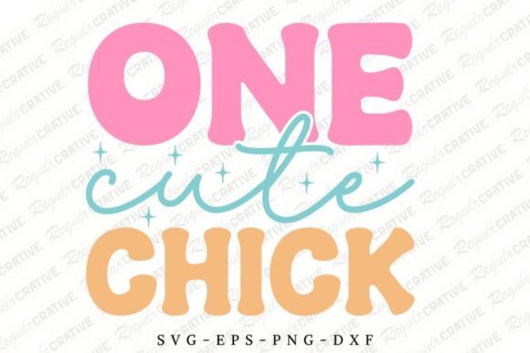 Download One Cute Chick SVG,Easter T-shirt Design - Premium Resources