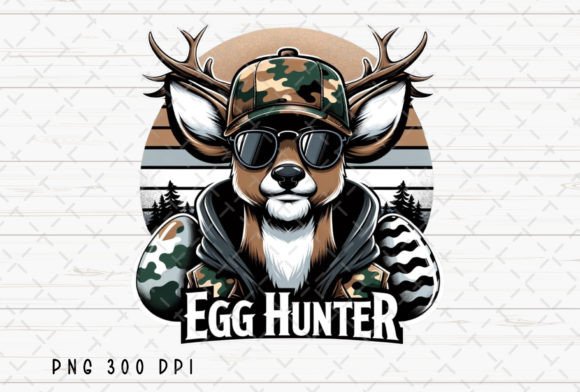 Download Egg Hunter Deer Buck Kids Easter PNG - Kids easter png Collection