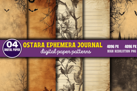 Download Ostara Ephemera Journal Digital Pattern - Premium Resources